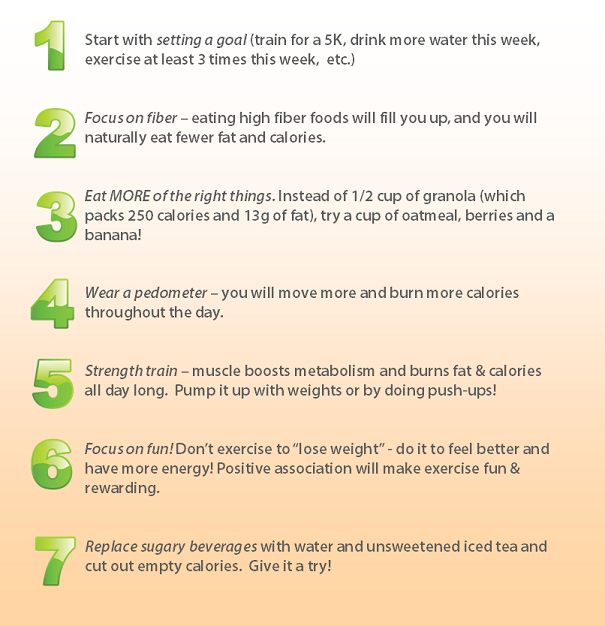 August Wellness: Weight Loss Tips for Everyone!