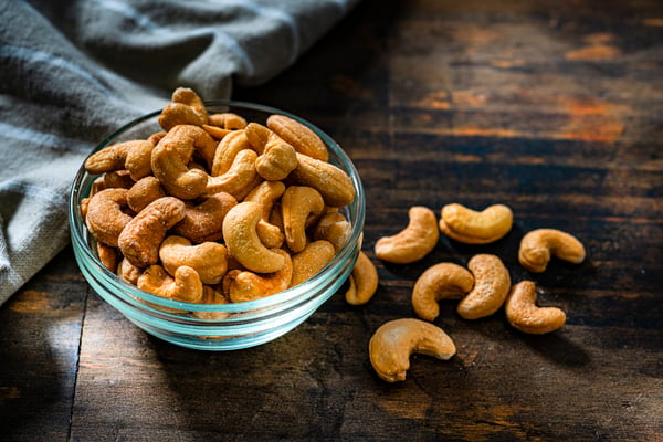 Bowl of Cashews-GettyImages-1417865653