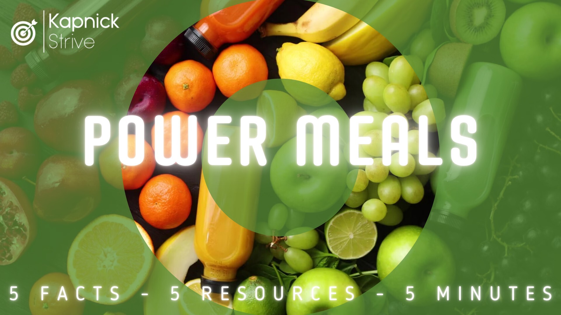 Five with Strive - Power Meals