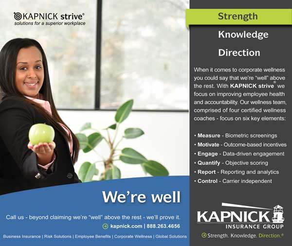 Workplace Wellness - Why Kapnick created strive®